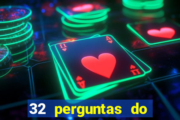 32 perguntas do livro do destino